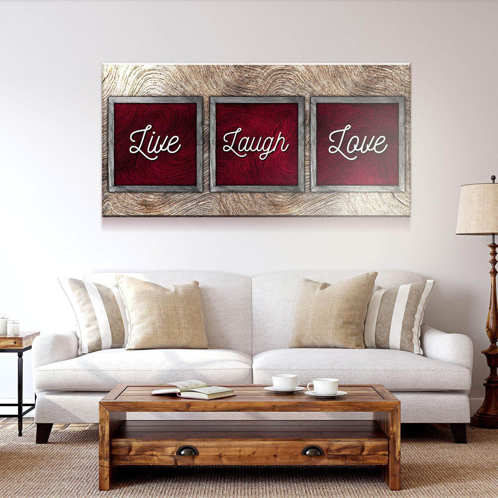 Live Laugh Love Canvas Set